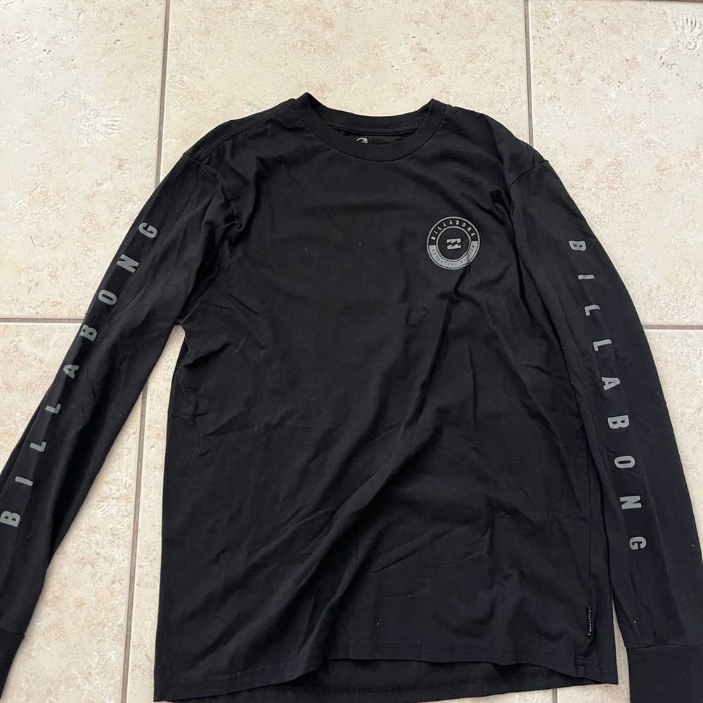 Billabong Black Long Sleeve Men's Shirt